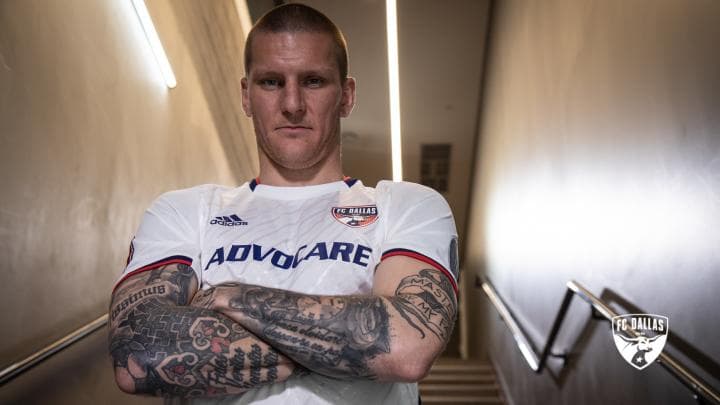 FC Dallas buscó inspiración en la arquitectura de la ciudad del norte de Texas para diseñar su flamante camiseta alternativa. (FC Dallas)