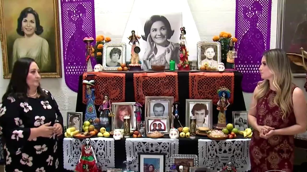 Hija de Carmen Salinas comparte el primer altar en honor a la actriz por el Día de Muertos