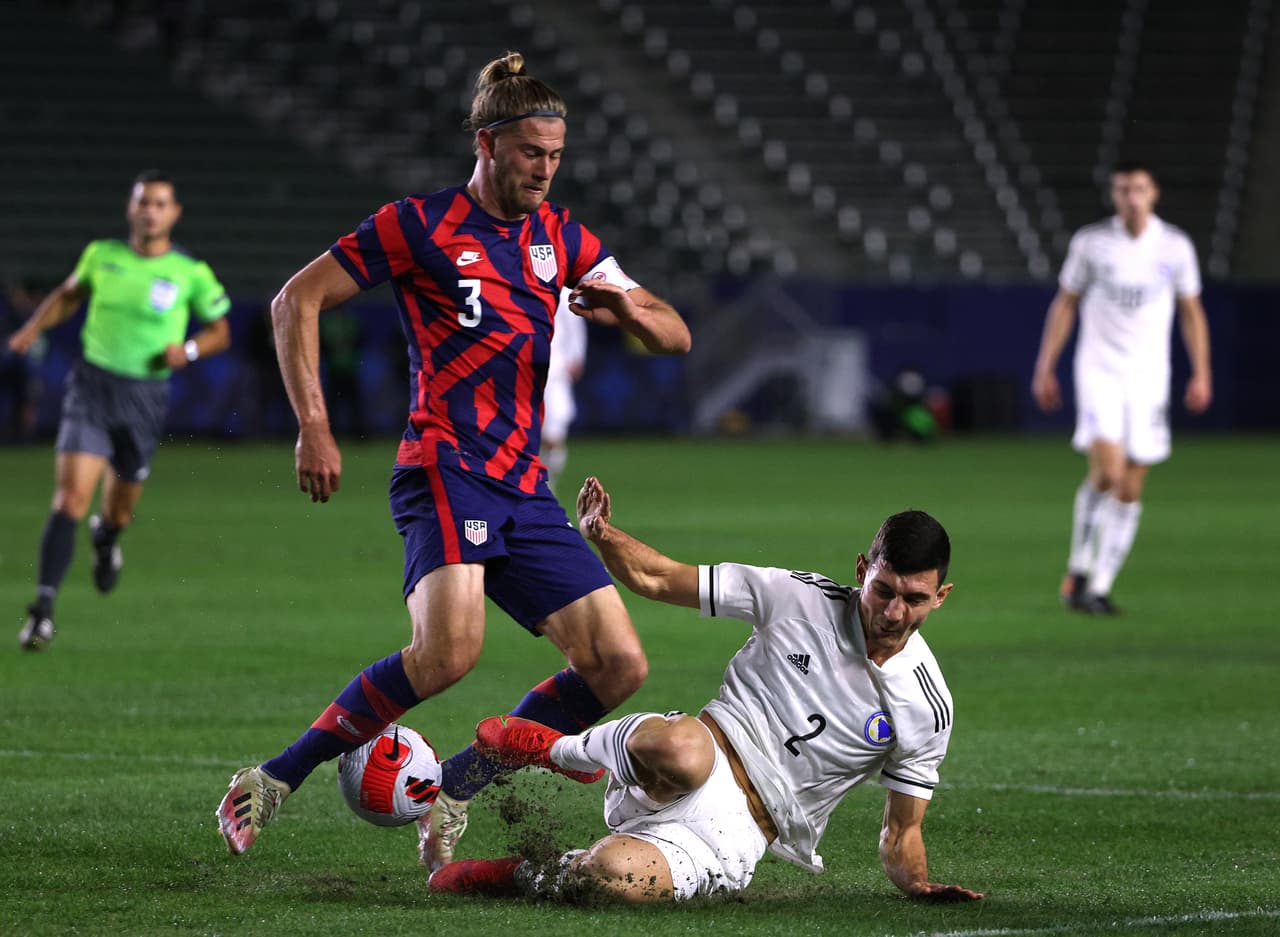 Walker Zimmerman, uno de los de experiencia en el equipo estadounidense.