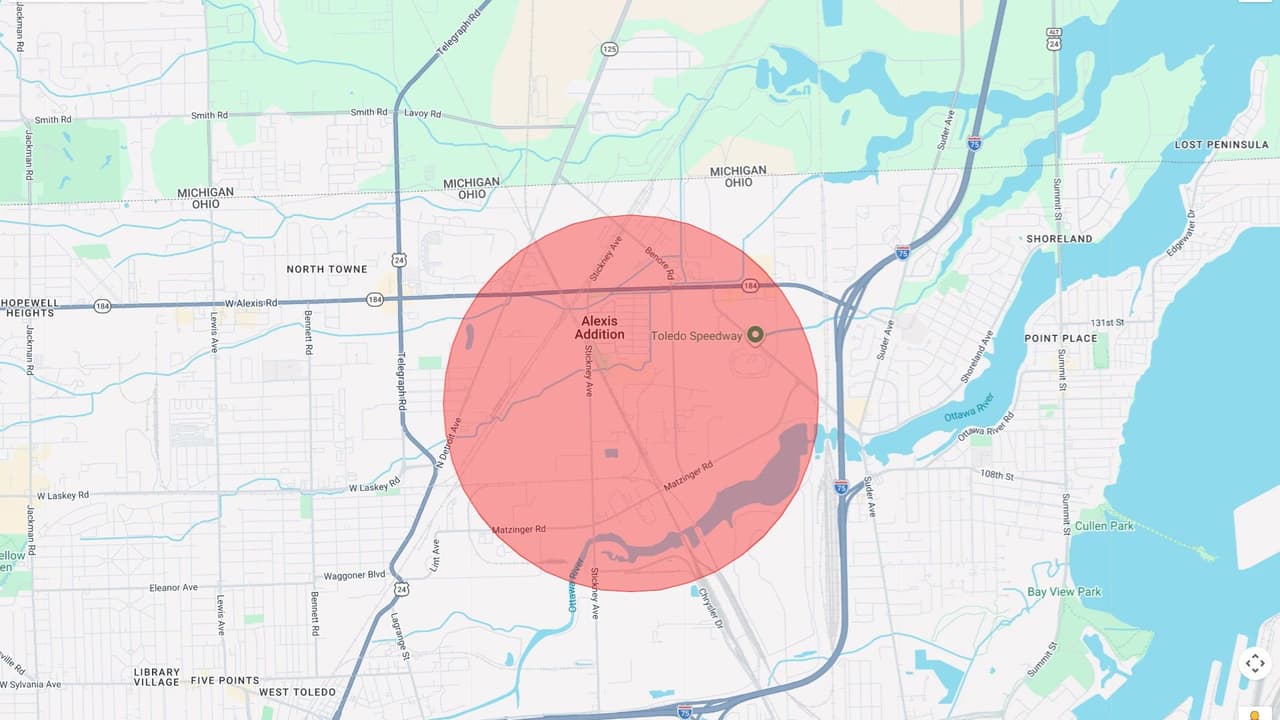 Lo último sobre una fuga química en Toledo, Ohio, que ha provocado evacuaciones y el riesgo del metacrilato de glicidilo