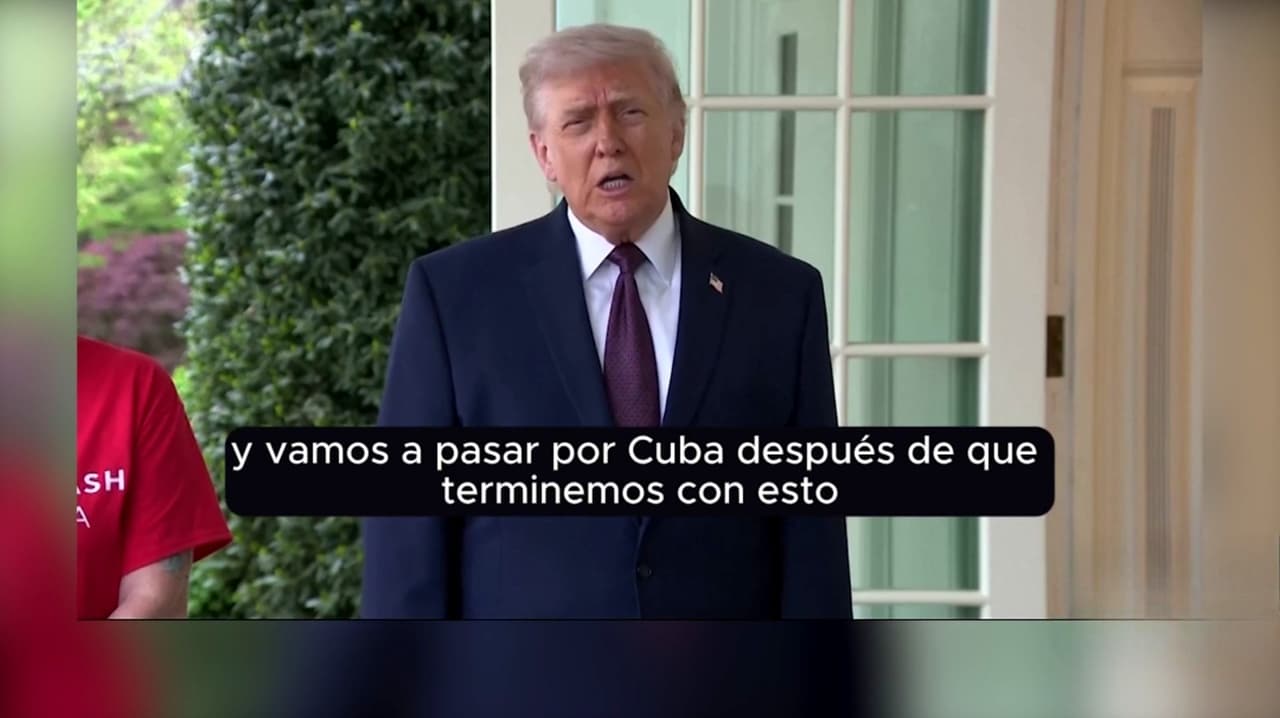 Tras entrevista de Díaz-Canel, Trump repite que después de Irán podría seguir Cuba