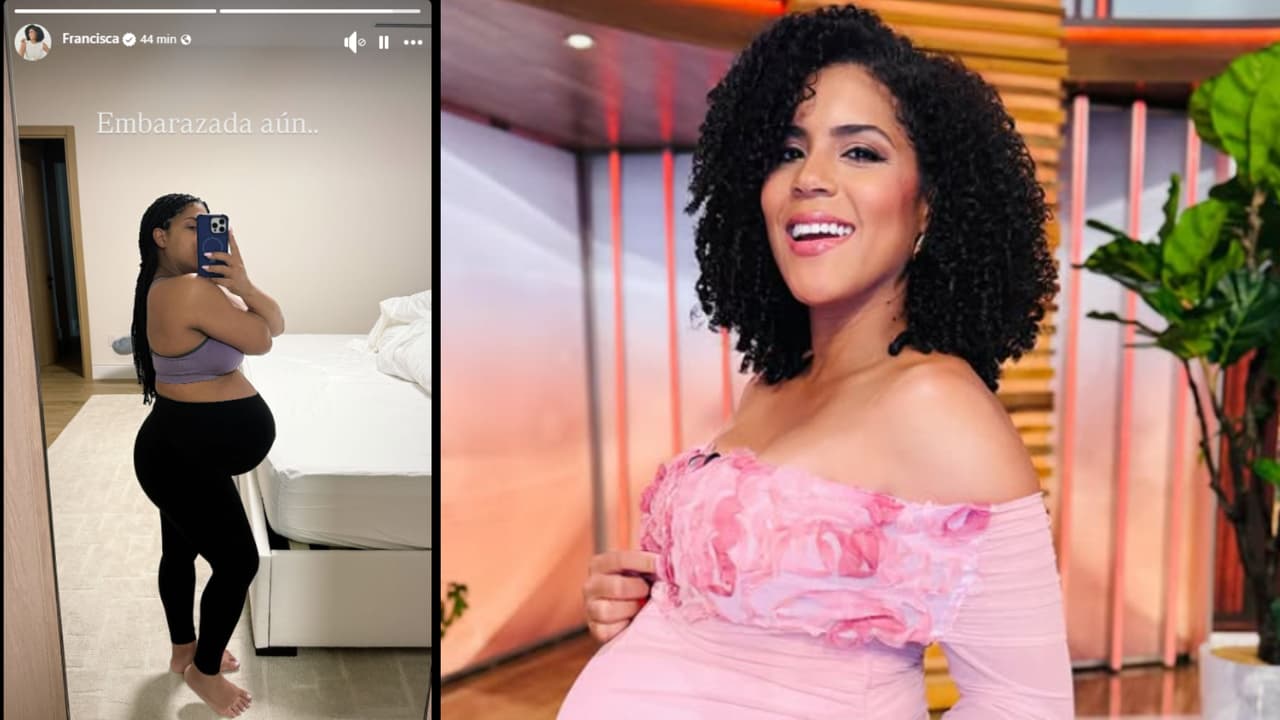 Francisca reapareció para aclarar si ya nació su hija Raffaella.