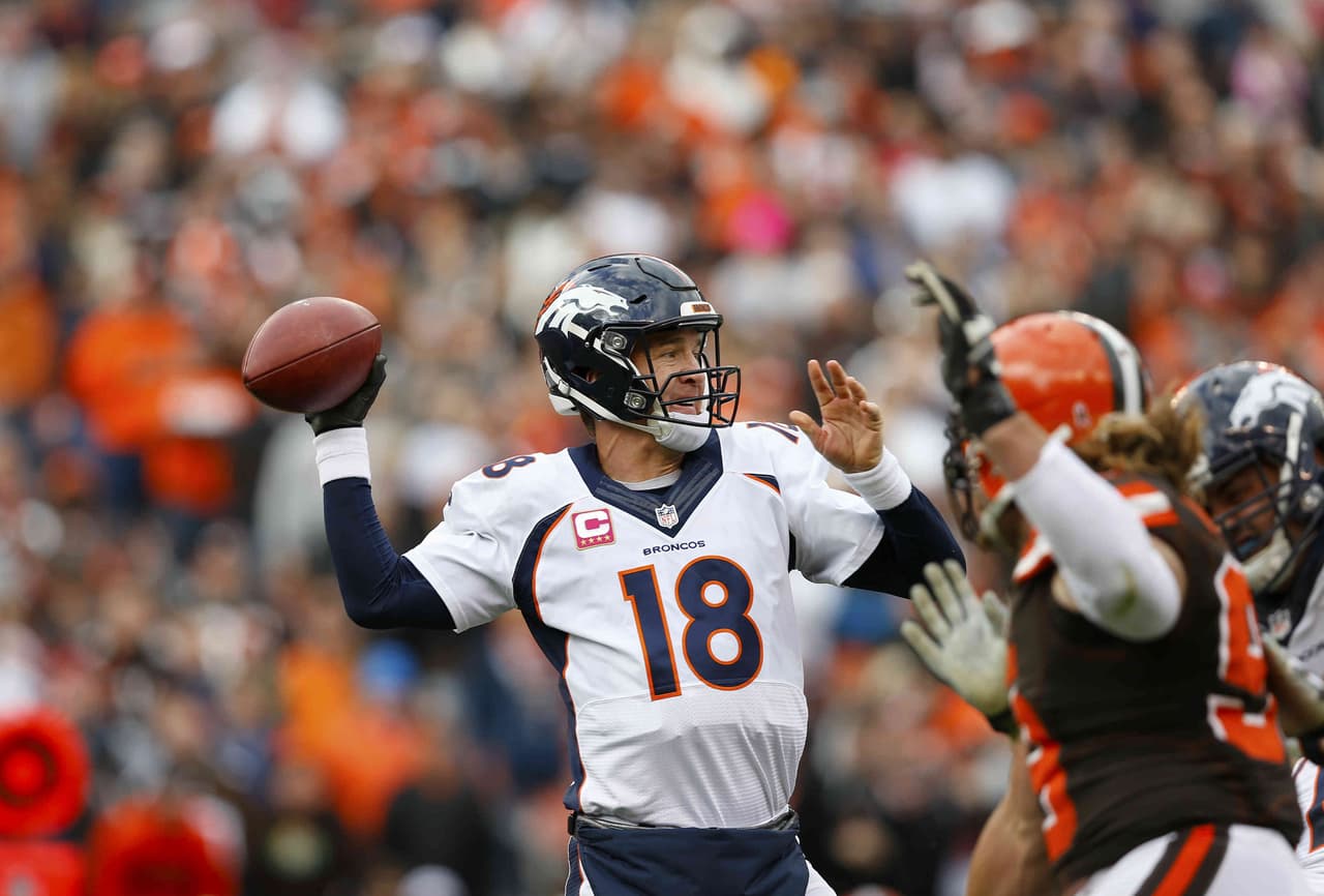 Los Broncos no se preocupan por el juego de Peyton Manning, la defensiva se hace cargo