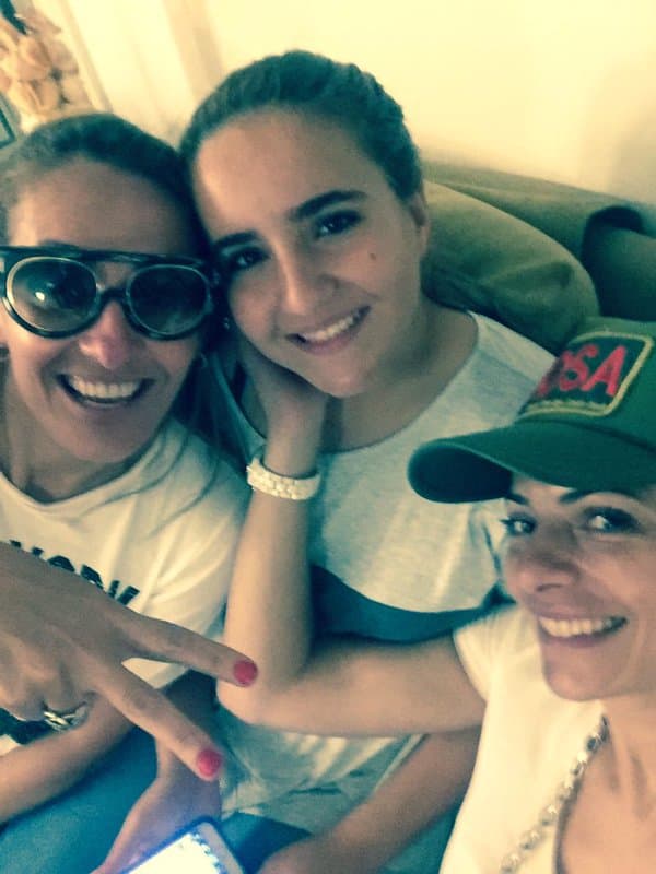 Antes de Santiago ya tenía a una guapa jovencita de nombre Valentina, a quien tuvo en Italia en el 2000.