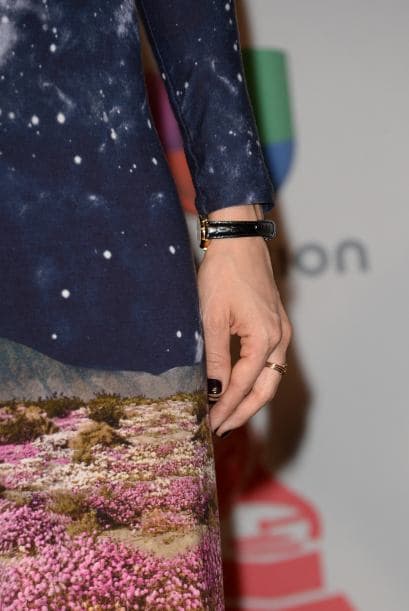 Ella dejó de lado el 'glamour' y se inclinó por piezas mucho más comunes.