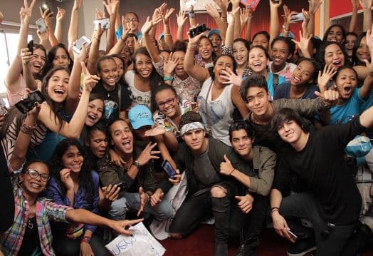 Las #CNCOwners de República Dominicana acompañaron con mucho entusiasmo a los chicos durante su gira.
