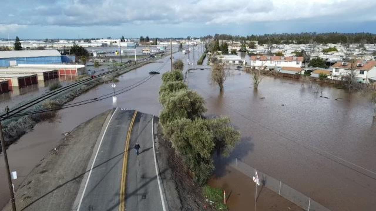 Las imágenes son desoladoras en esta zona del condado.