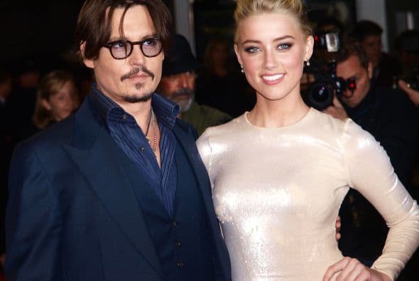 Johnny y Amber durante la premiere de 'The Rum Diary' en Europa, el 3 de noviembre de 2011.