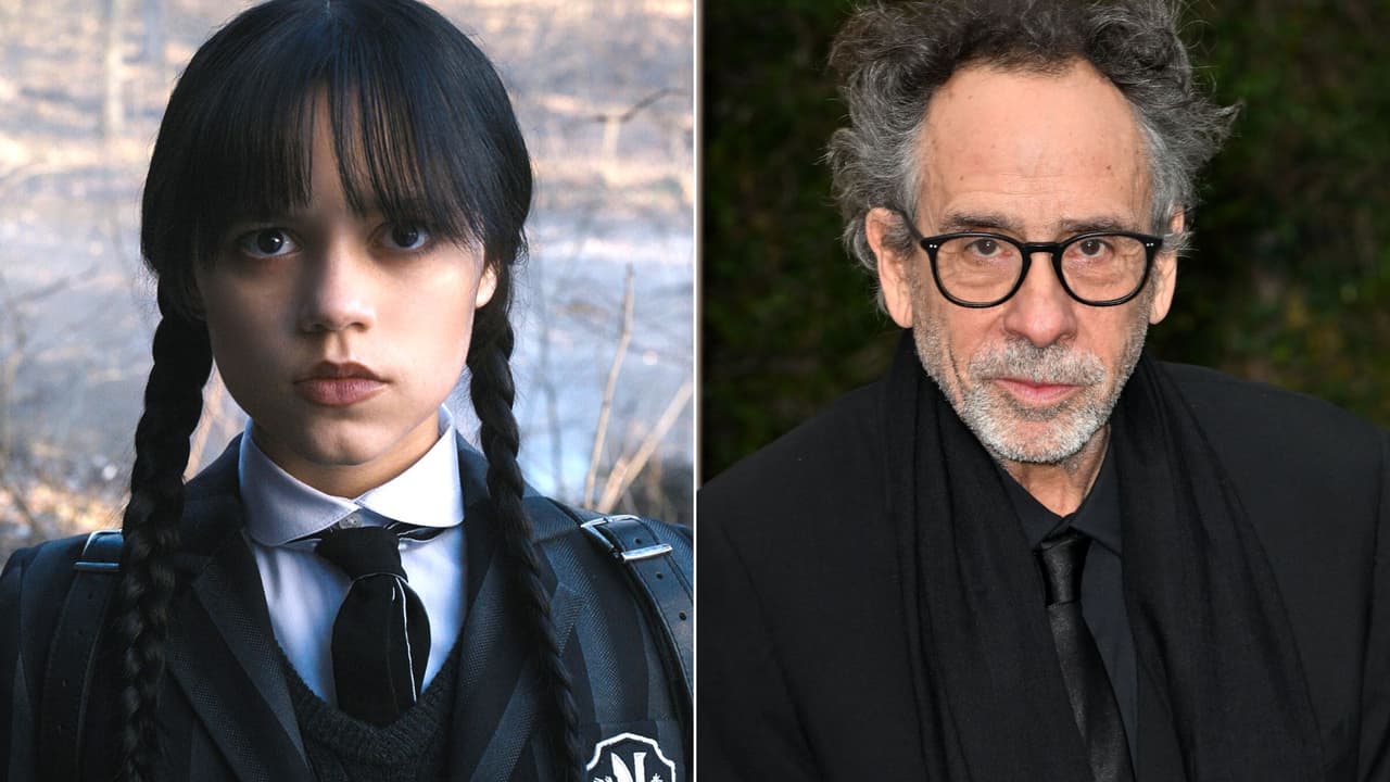 Jenna Ortega le copió un raro hábito a Tim Burton en ‘Wednesday’: se obsesionó con ello