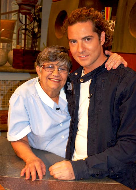 Martica con David Bisbal.