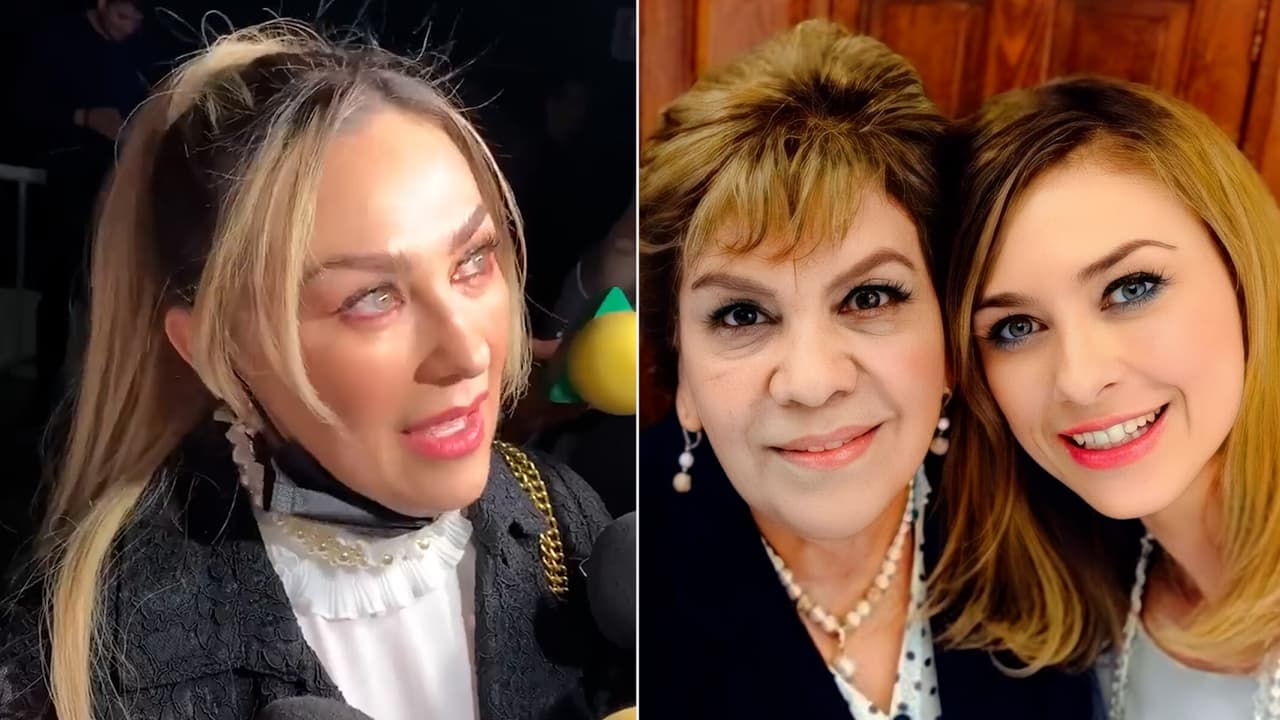 Aracely Arámbula contiene el llanto al revelar lo que le dijo su mamá antes de morir