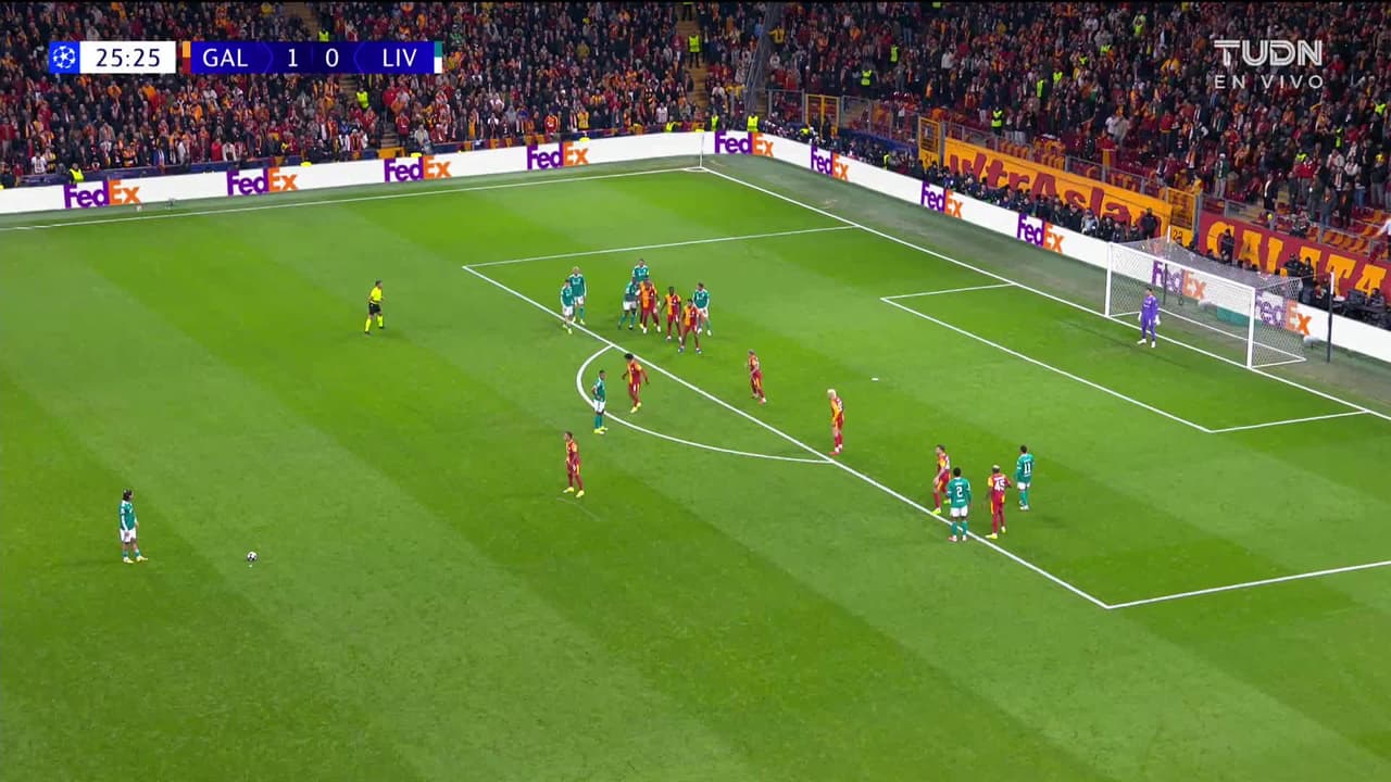 ¡TIRO ATAJADO! disparo por Ibrahima Konaté.