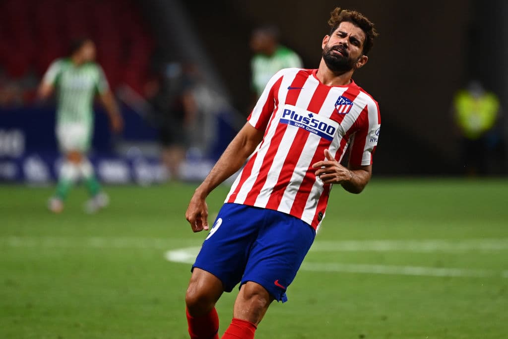 Diego Costa (75’) ingresó en la segunda mitad e hizo el gol que le dio el triunfo al ‘Atleti’.