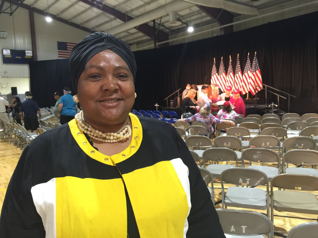 Barbara Muhammad en Aston.