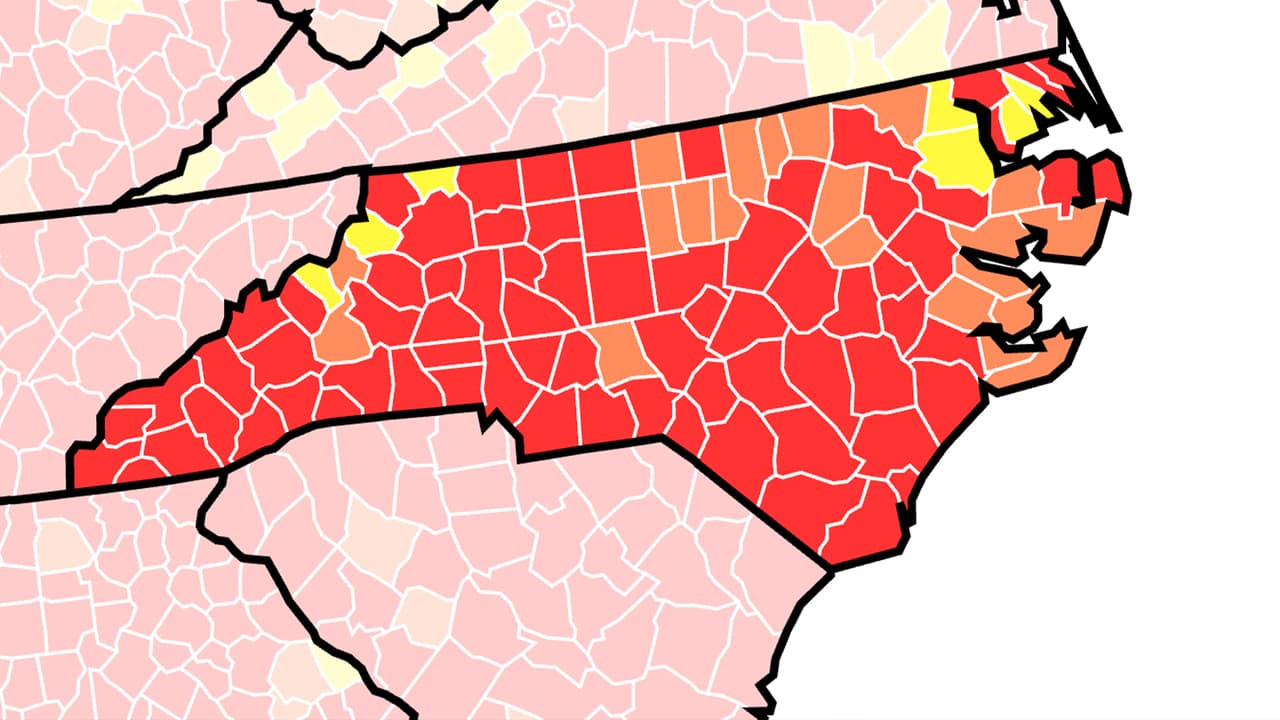 Los CDC recomiendan el uso de mascarillas en estos condados de NC por propagación del coronavirus