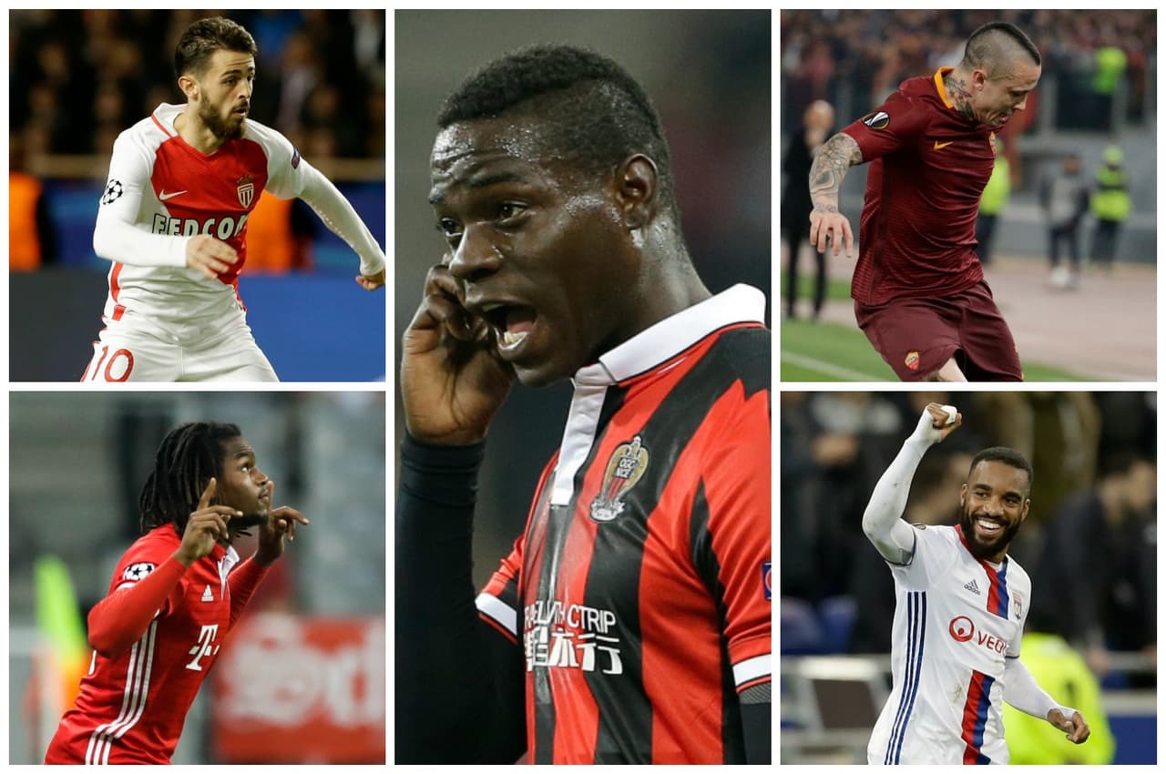 Mario Balotelli encabeza este resumen de rumores. Su buena temporada con el Niza hace que varios equipos en Europa lo pretendan. También está Bernardo Silva, Nainggolan, Renato Sánches, Alexandre Lacazette, entre otros grades jugadores de Europa.