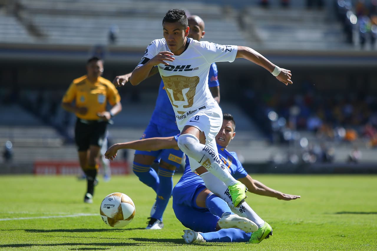 <b>Pablo Barrera (Pumas)</b>. Al capitán universitario no se le puede echar en cara la falta de ganas, pero sí la calidad y la serenidad en el terreno de juego. Ante Tigres tuvo una eliminatoria complicada.