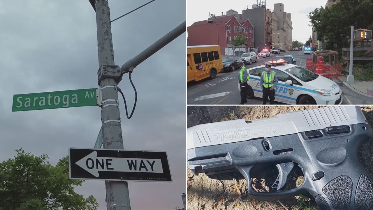 Policía resulta herido tras ser baleado auto en el que viajaba en Brooklyn