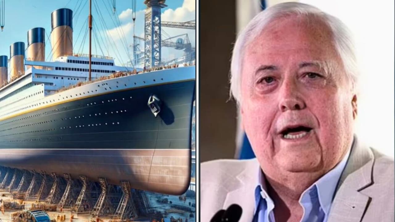 Clive Palmer anuncia que quiere recrear el Titanic