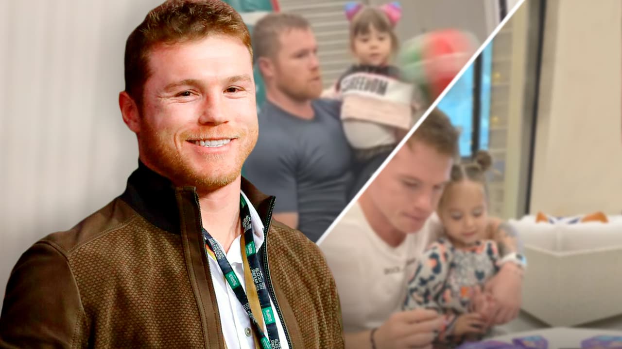 Rudo en el ring, adorable como papá: los momentos más tiernos del 'Canelo' con su hija Fer