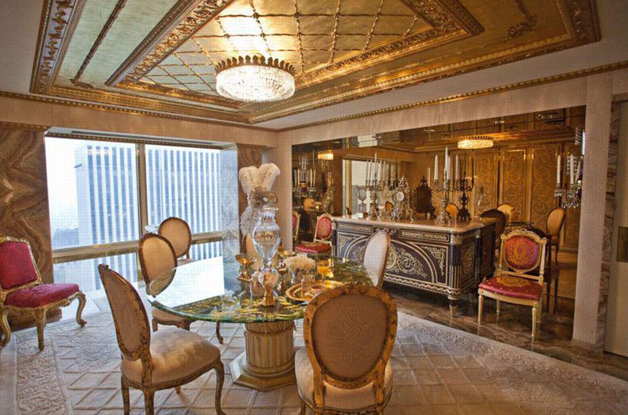 En estos espacios de la residencia del presidente electo están ocurriendo las reuniones más importantes en la política estadounidense.