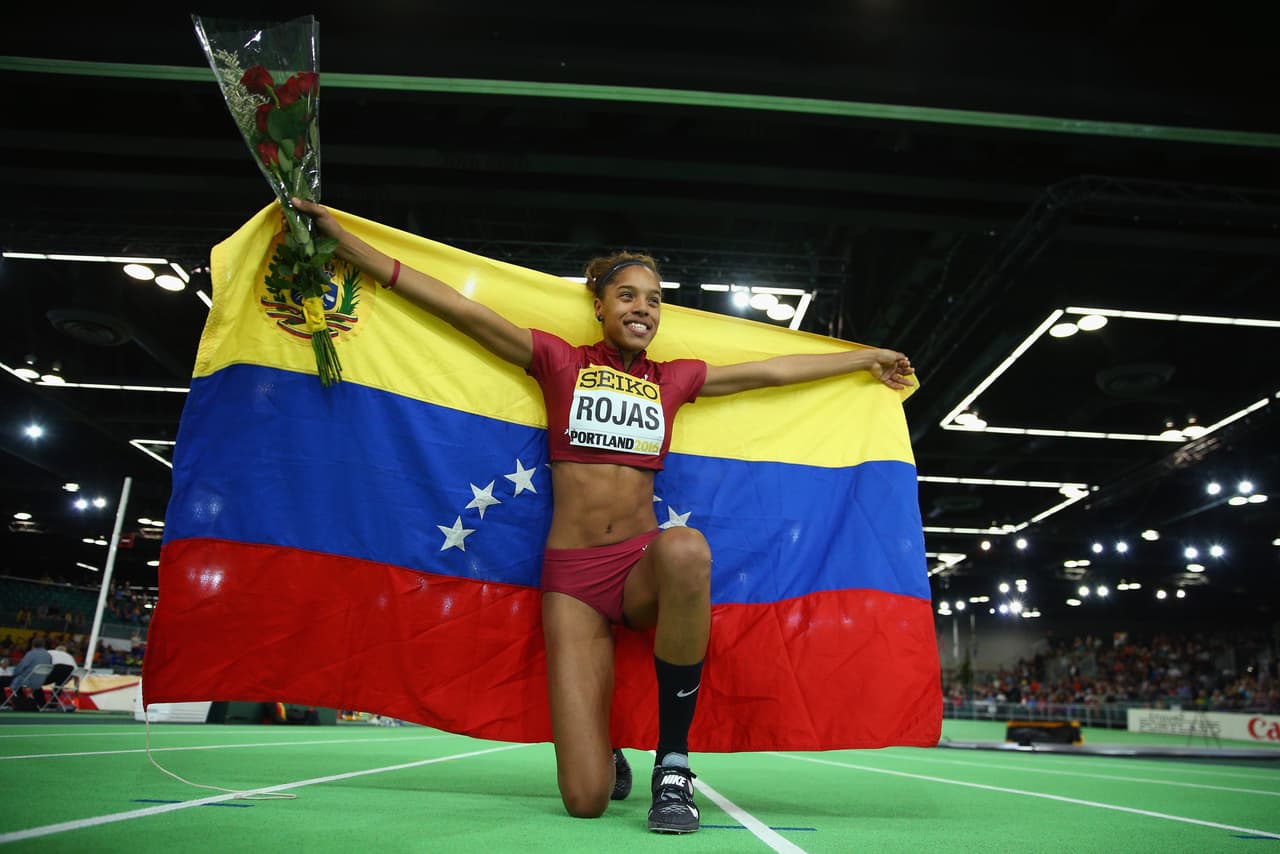 La venezolana Yulimar Rojas obtuvo plata en Río 2016, pero fue en 2017 donde estalló como la mejor del salto triple mundial y se confirmó como una reina mundial del atletismo con su belleza y talento.