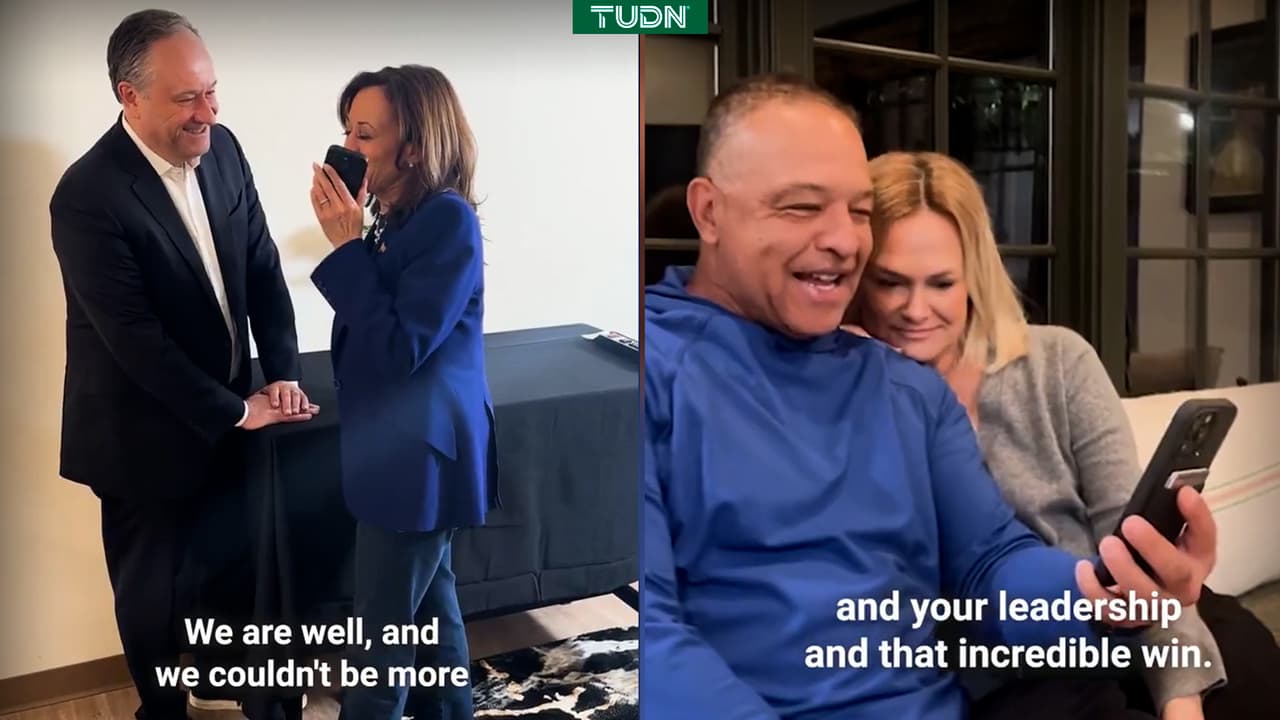 Kamala Harris llama a Dave Roberts y felicita a Dodgers por ganar la Serie Mundial