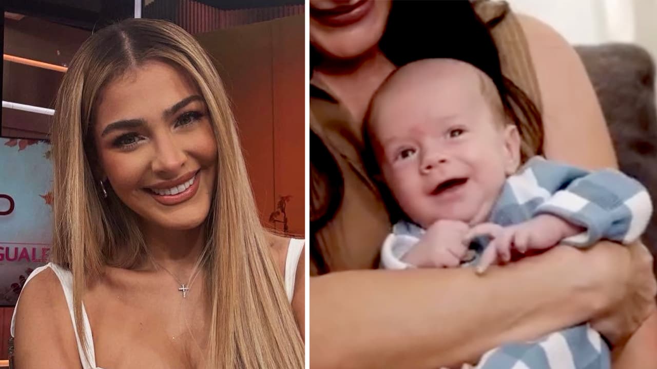 Bebé de Migbelis Castellanos le dice “mamá” por primera vez a sus 8 meses y así reacciona ella