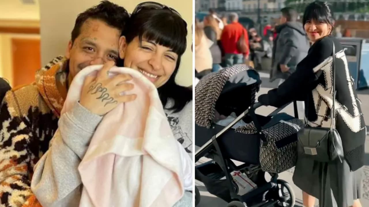 La bebé de Cazzu 'posa' de cuerpo completo y desata ternura por lo mucho que ha crecido