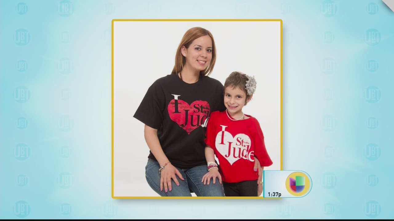 Zaida Santiago asegura que su hija siempre mantiene una sonrisa en su rostro. "La manera en la que St. Jude trata a las familias, pero en especial a los niños, es estupenda. Allí se siente la presencia de Dios", reveló.