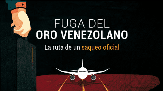 La ruta de un saqueo oficial: así saca el gobierno de Maduro el oro de Venezuela para conseguir divisas 