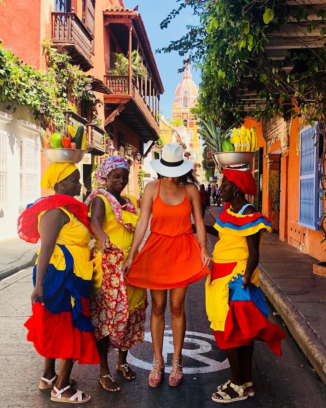 La belleza de Colombia quedó plasmada en esta imagen que la presentadora y viajera compartió en las redes sociales.