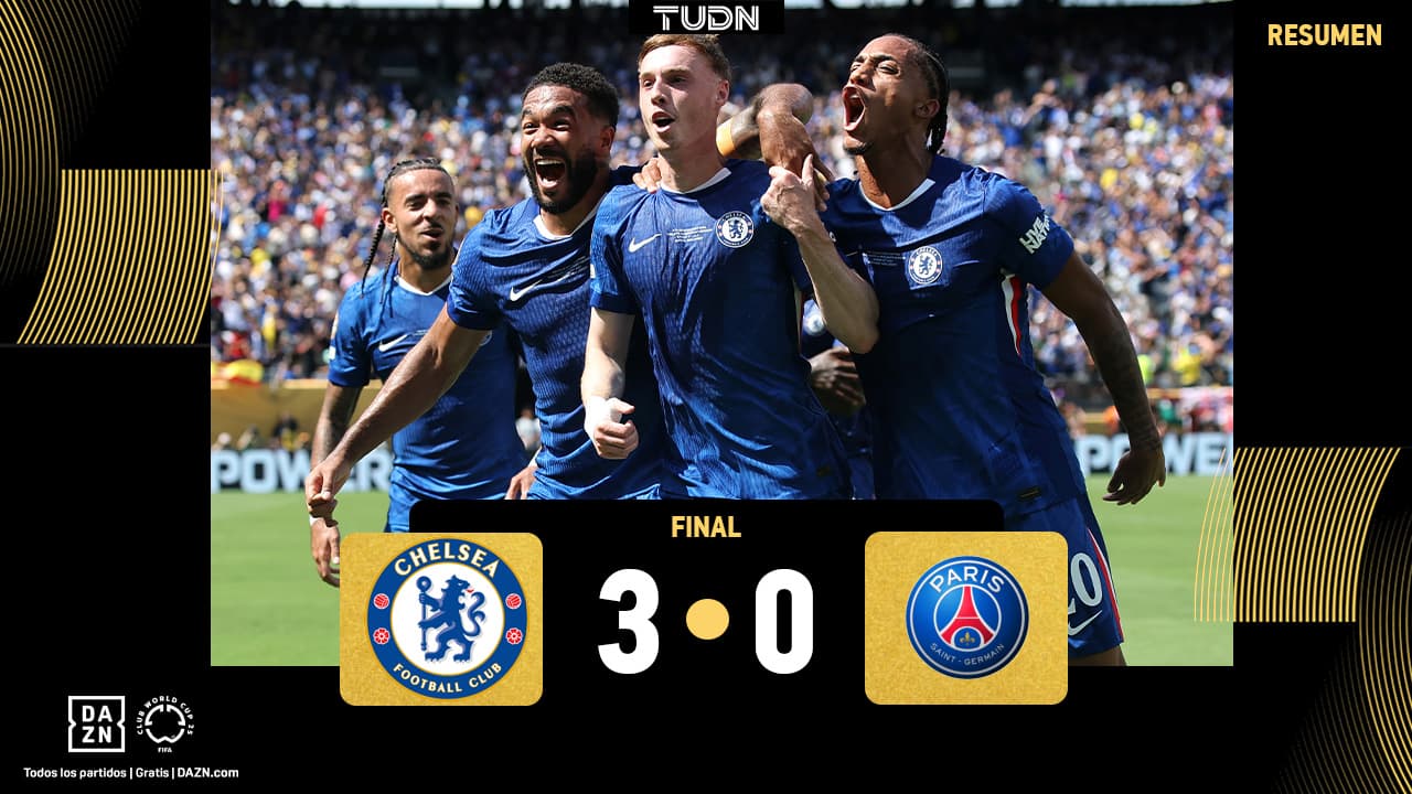 Resumen | Chelsea baila y golea al PSG para proclamarse campeón