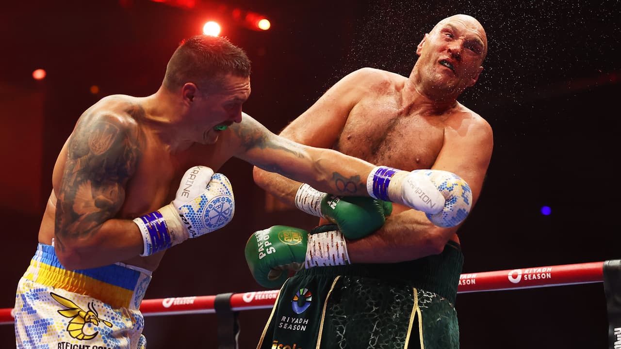¡Cine en Arabia! Usyk se impone a Fury en 'pelea del año'
