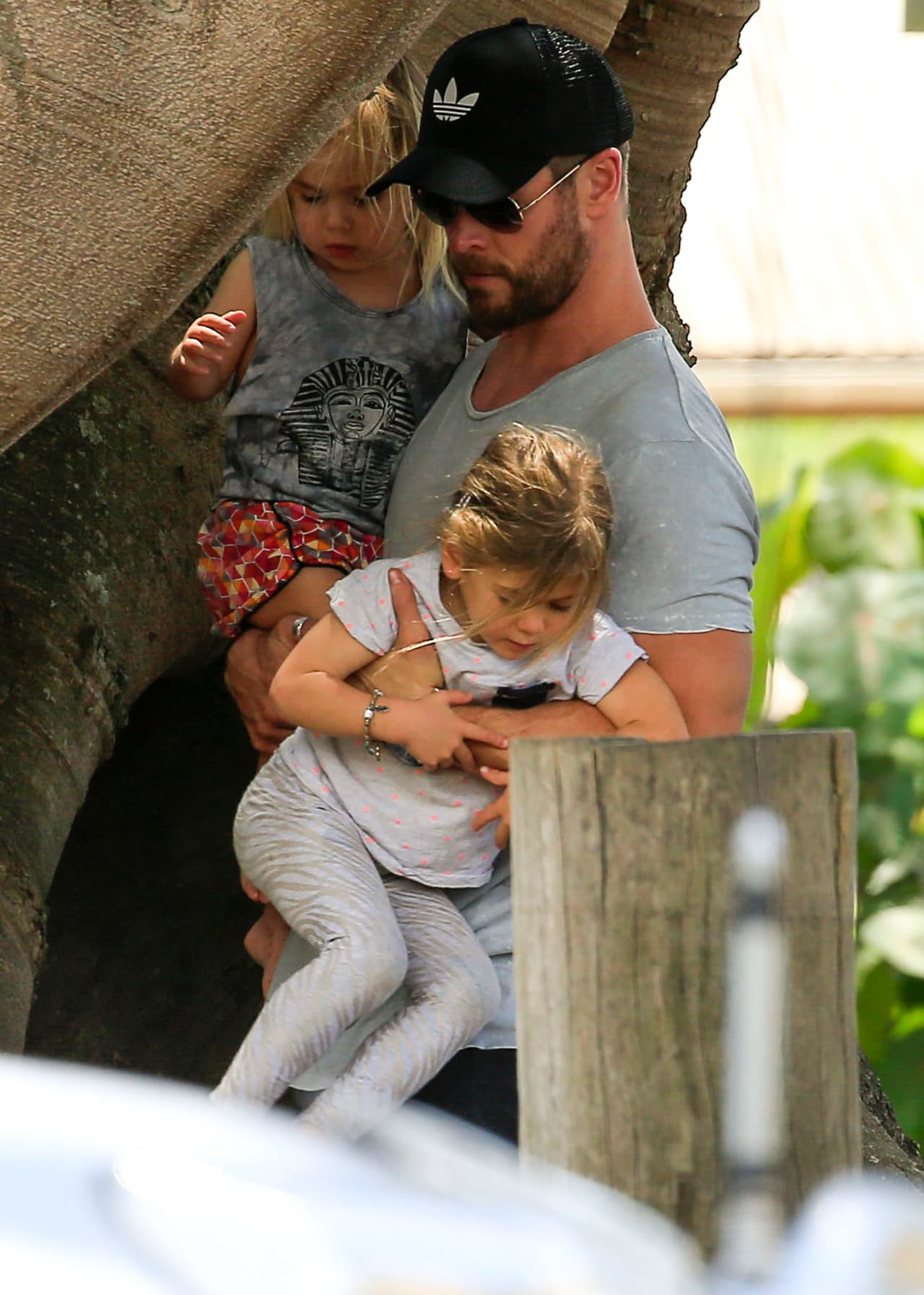¡Qué tierno Chris Hemsworth!