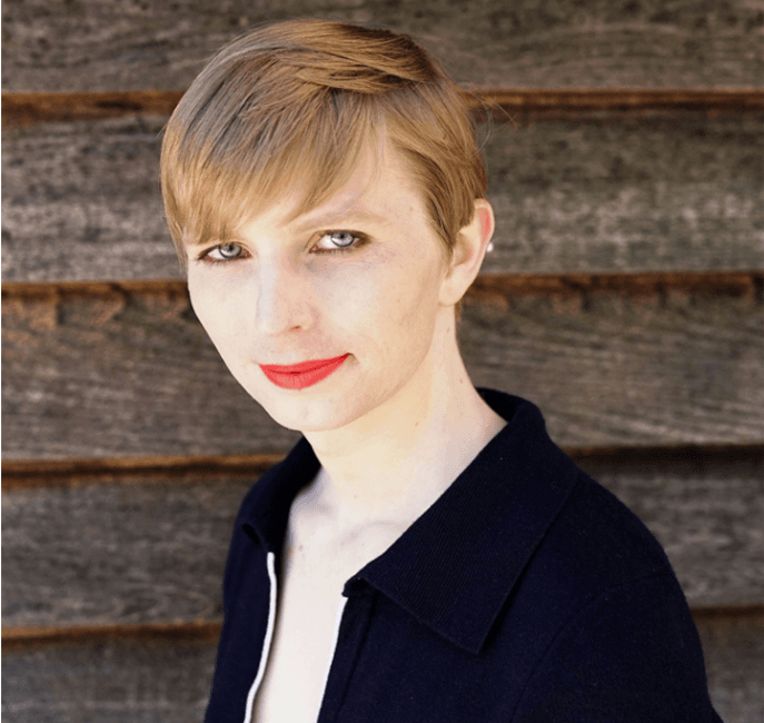 "Aquí estoy": esta es la nueva imagen de Chelsea Manning