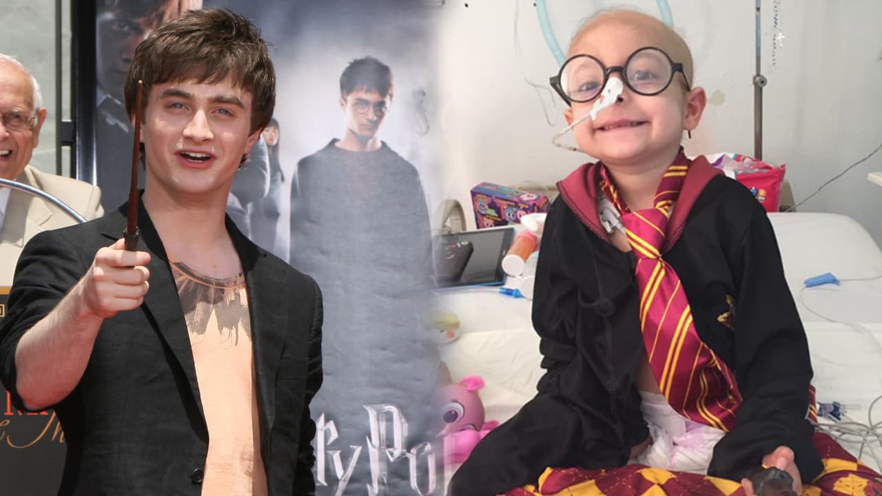 ‘Harry Potter’ le cumple su sueño a una niña mexicana enferma de cáncer