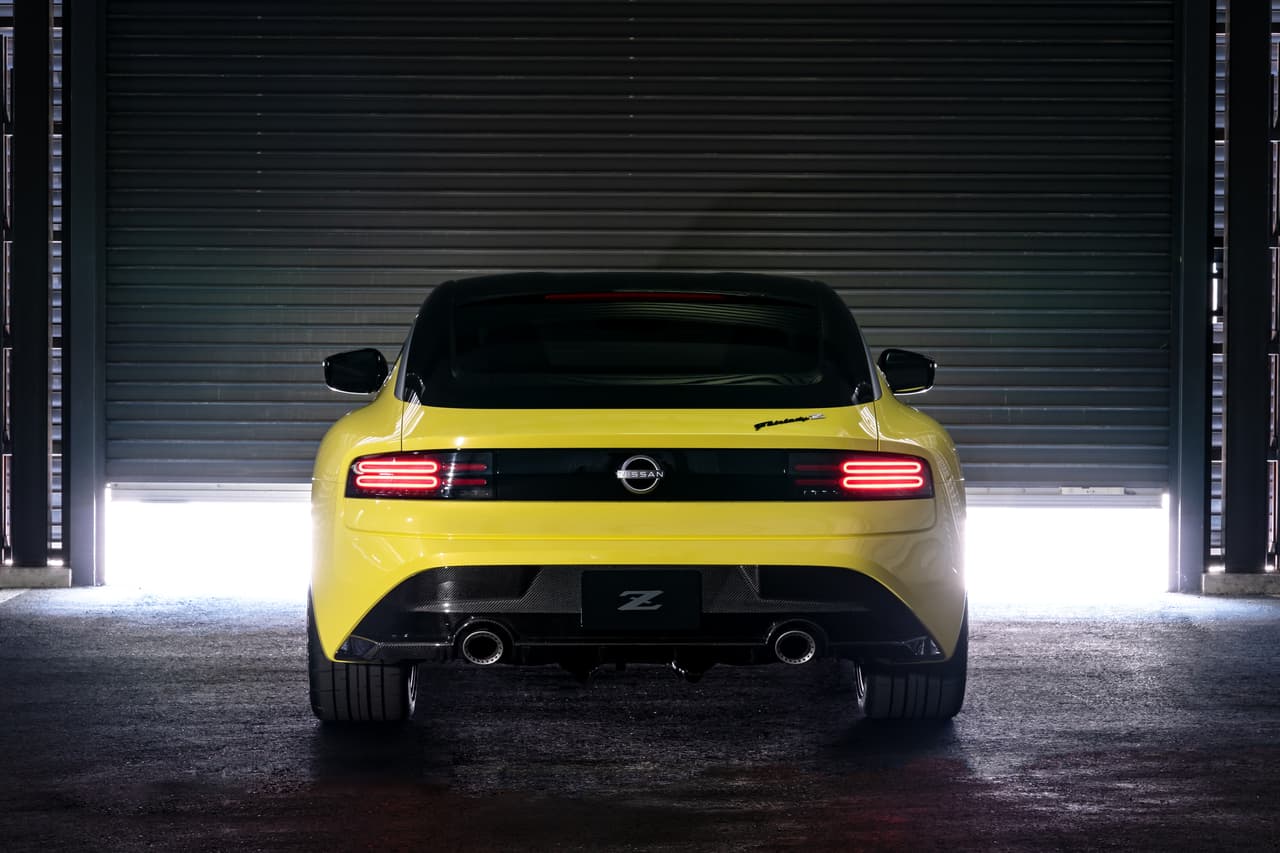 Los faros posteriores son la reinterpretación moderna de los que llevaba el 300ZX.