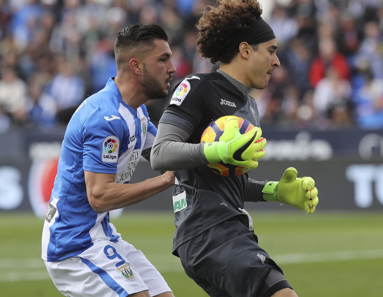 La Liga - Jornada 26: Leganés 1-0 Granada - El portero Guillermo Ochoa atajó todo el partido para el equipo nazarí en esta derrota.