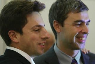 Sergey Brin y Larry Page, los fundadores de Google.