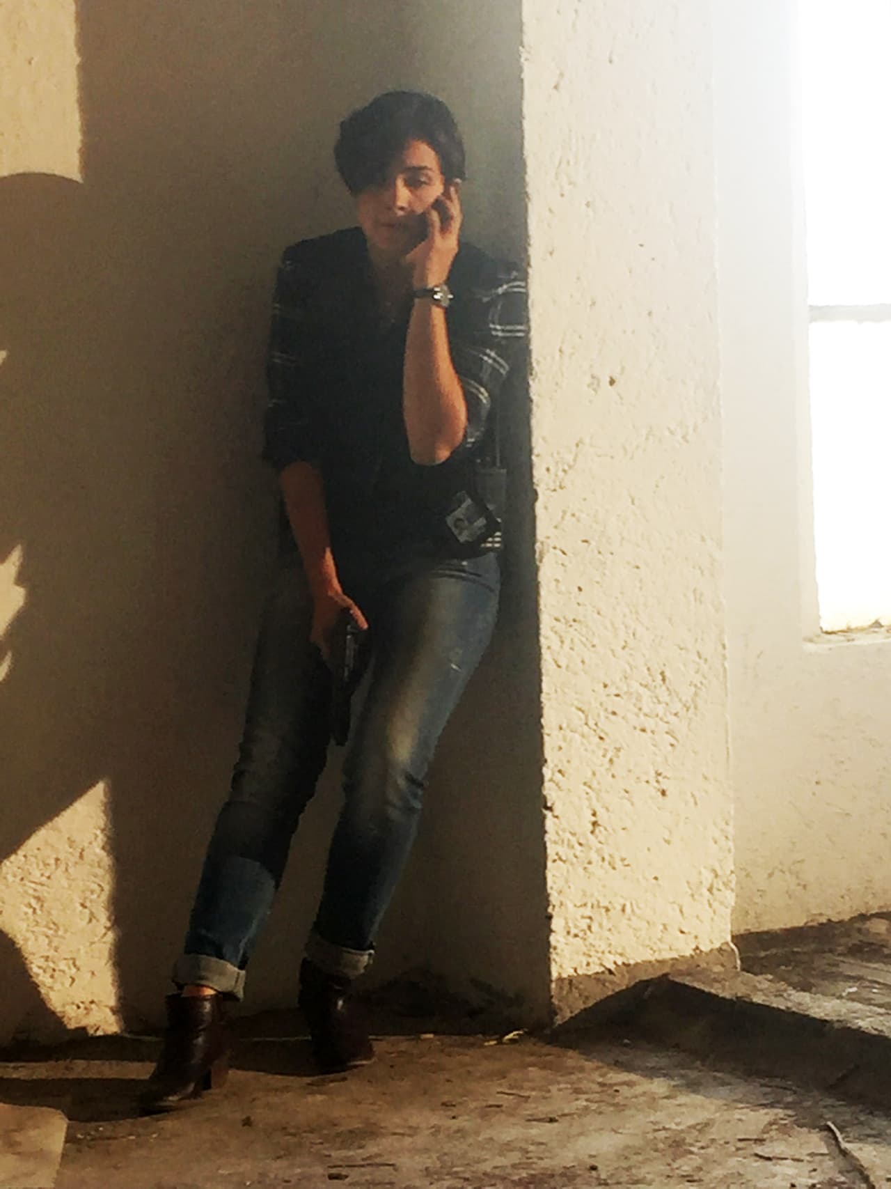 Lamentablemente su personaje fue herido y estuvo a un paso de la muerte.