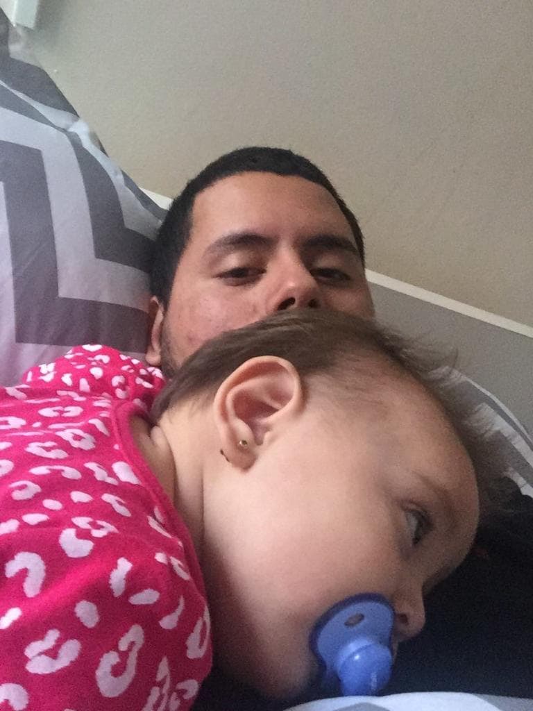 En esta foto, puso que su hija era su mejor amiga y que la amaría por siempre. 
<br>