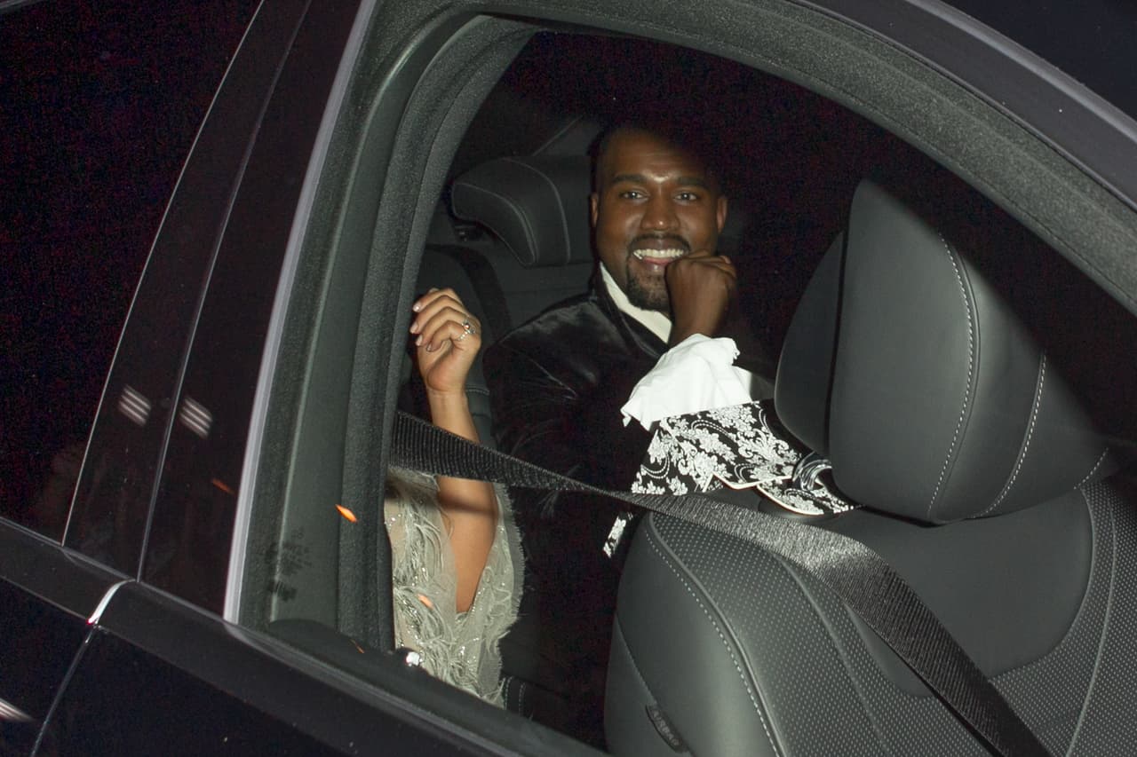 Pero Kanye no podría estar más feliz, ahora tiene a su propio 'Saint'.