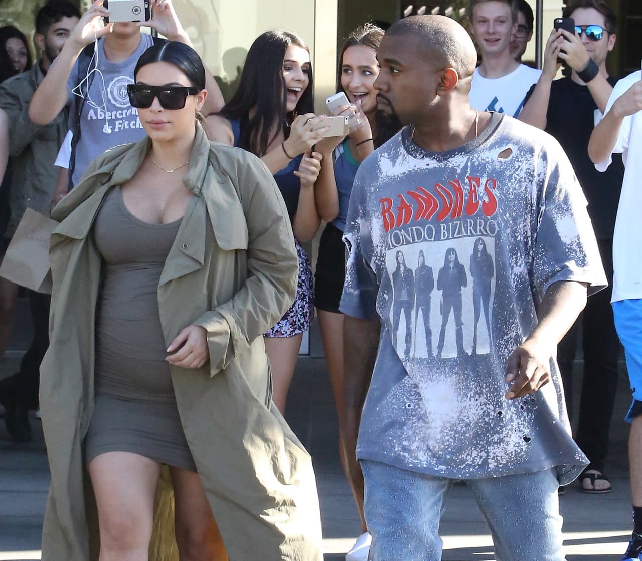 Cuando se acercó el momento de dar a luz, Kim también sufrió.