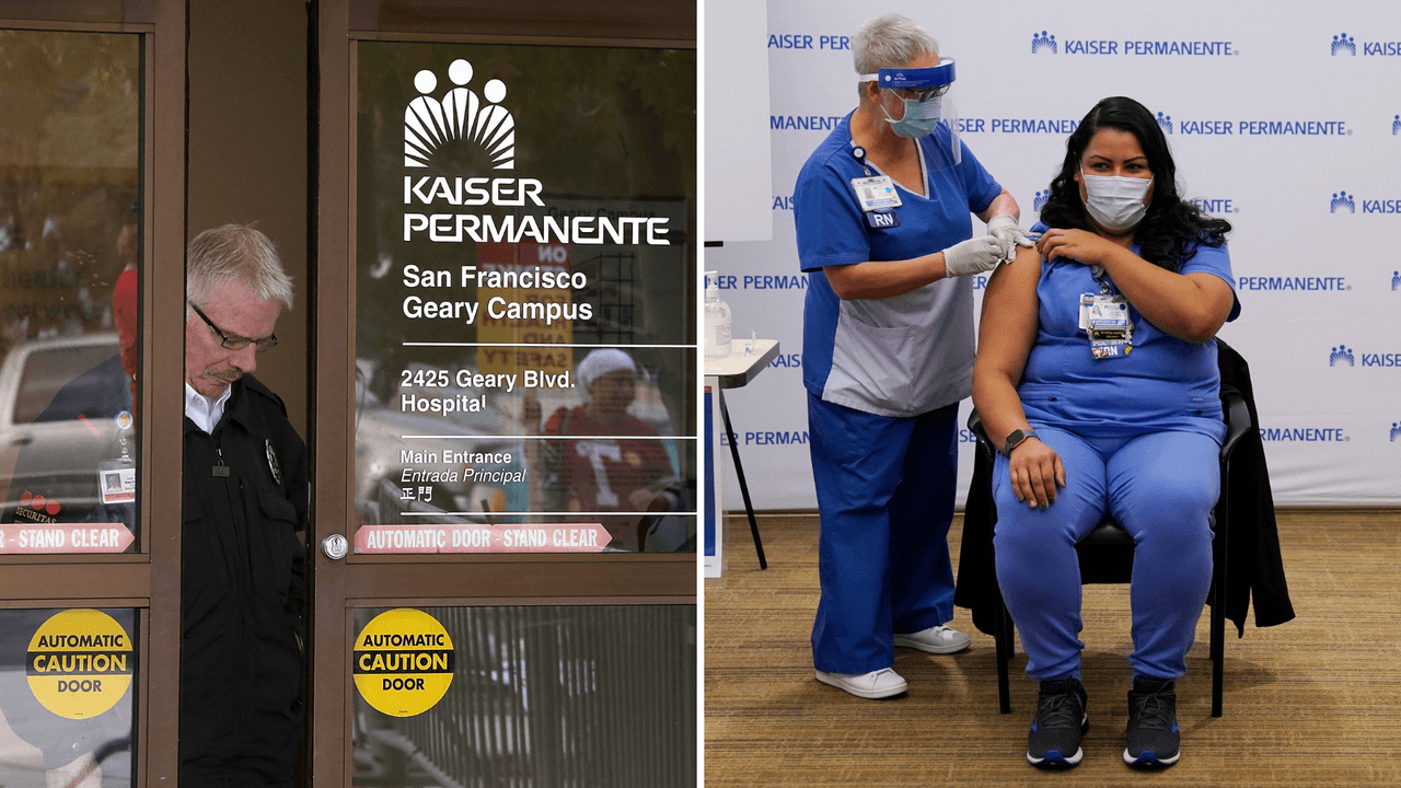 Kaiser Permanente suspende, sin derecho a sueldo, a 2,200 empleados que no quieren vacunarse contra el coronavirus