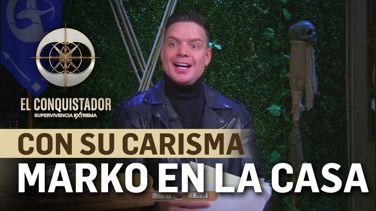 Marko llegó con todo su CARISMA al Campamento Live