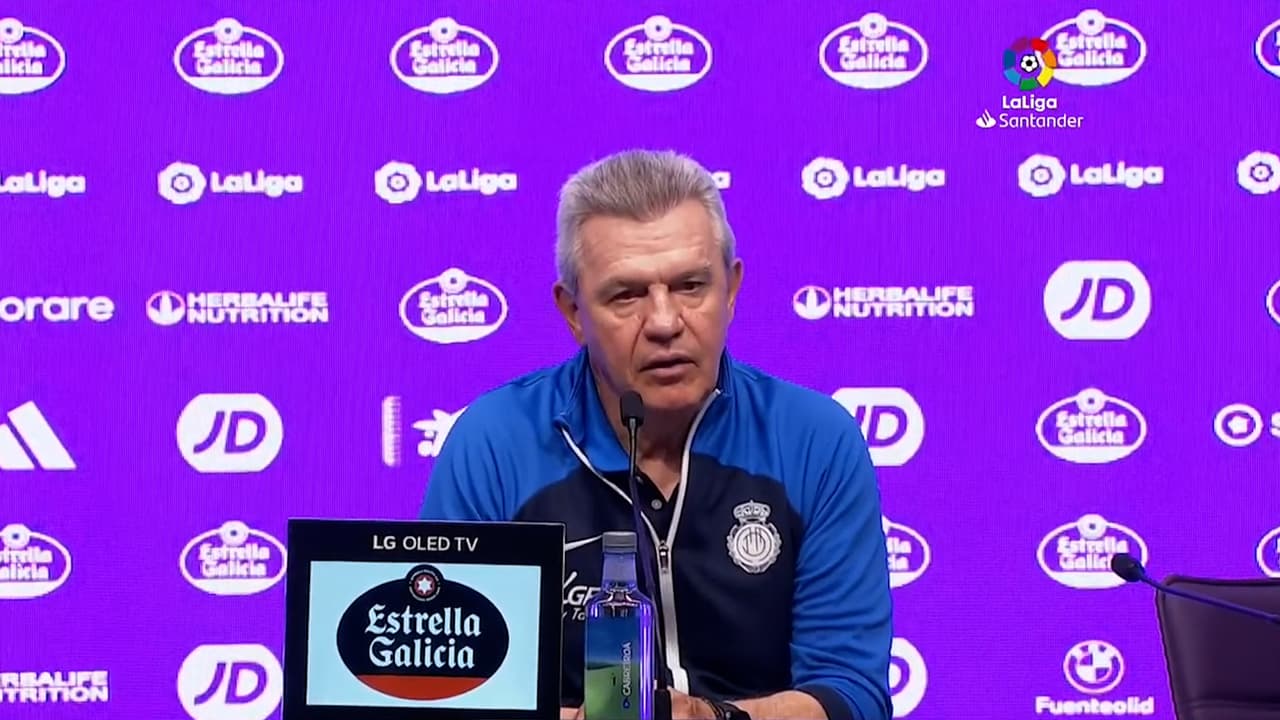 Javier Aguirre: "No me gusta nada recibir tres goles" 