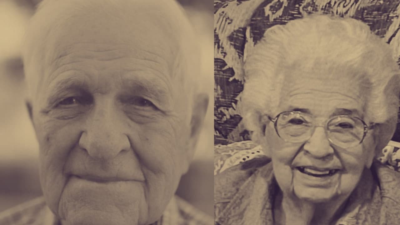 Evelyn y Allen Frandsen, la pareja de Centerfield que celebró 80 años de matrimonio