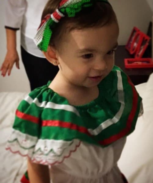 Alan Tacher: "Mi hijita Baby Michelle pasando el 15 de sep con su abuelita Cristy y primos" (Septiembre 15, 2016)