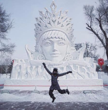 Regina Blandón es extrema, divertida y aventurera.